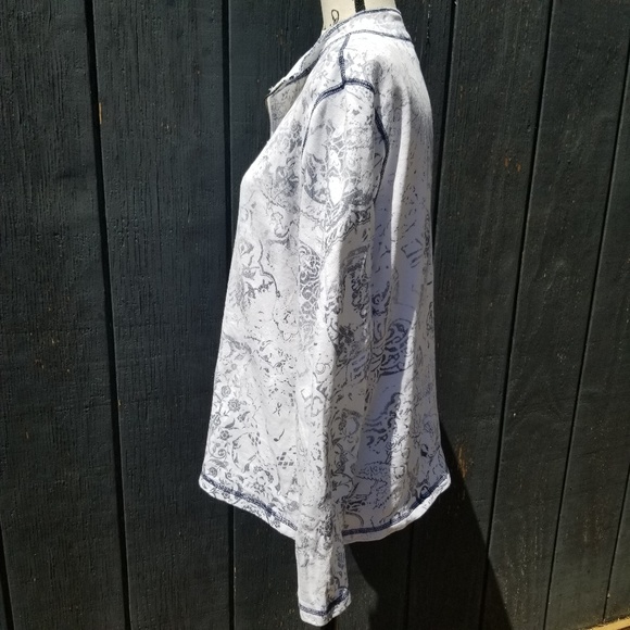 Spa by Chico's White Jacket Medium - Picture 5 of 8